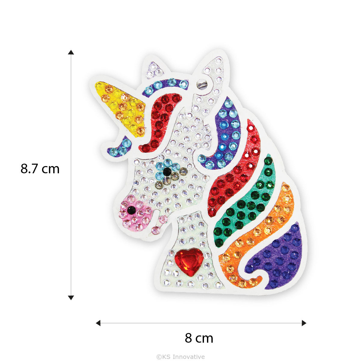Diamond Art - Butterfly Keychain
